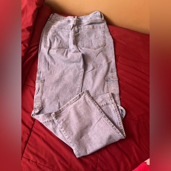 Iight blue cargos from fashionova size 3 - Picture 5 of 6